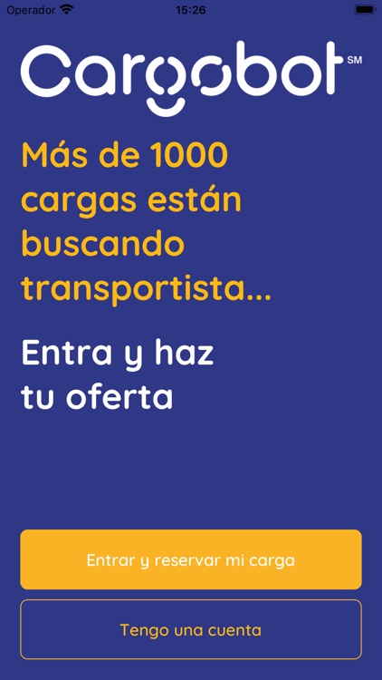 Cargobot Transportista