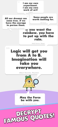 Cryptogram: Cipher Word Master iPhone screenshot
