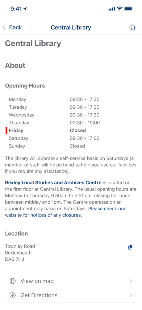 Bexley Libraries screenshot 6