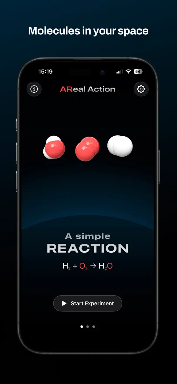 Screenshot #2 pour AReal Action: Chimie AR