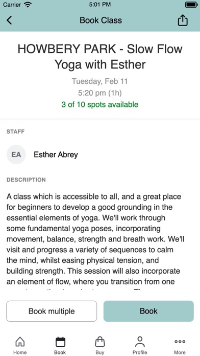 App screenshot