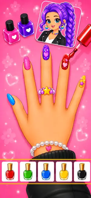 Nail Games for Girls & Kids screenshot 1