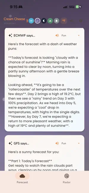 Salmonroll Weather App screenshot 3
