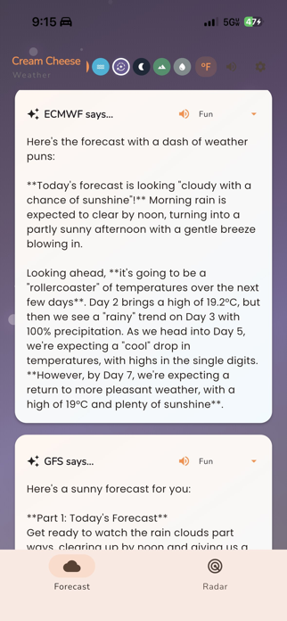 Salmonroll Weather App Screenshot 3 of 6