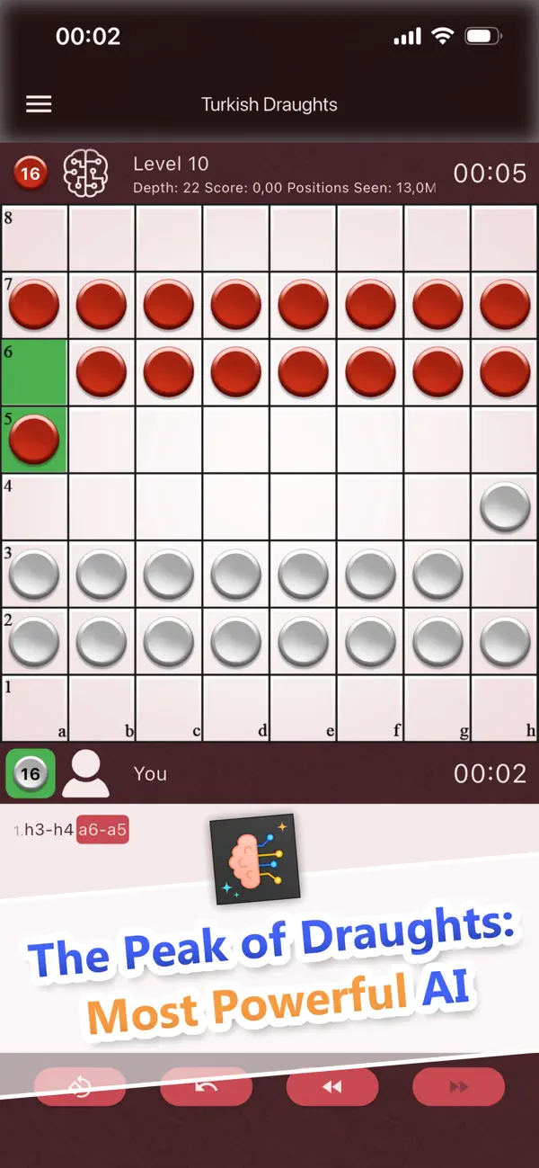 Screenshot #2 pour Dama World - Online Checkers