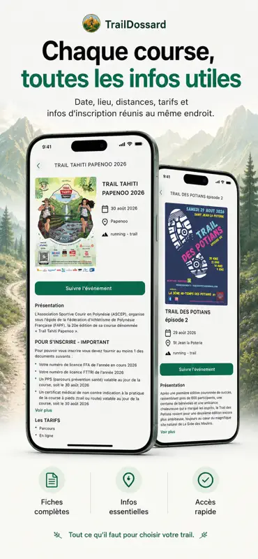 TrailDossard: Calendrier Trail screenshot 3 of 5