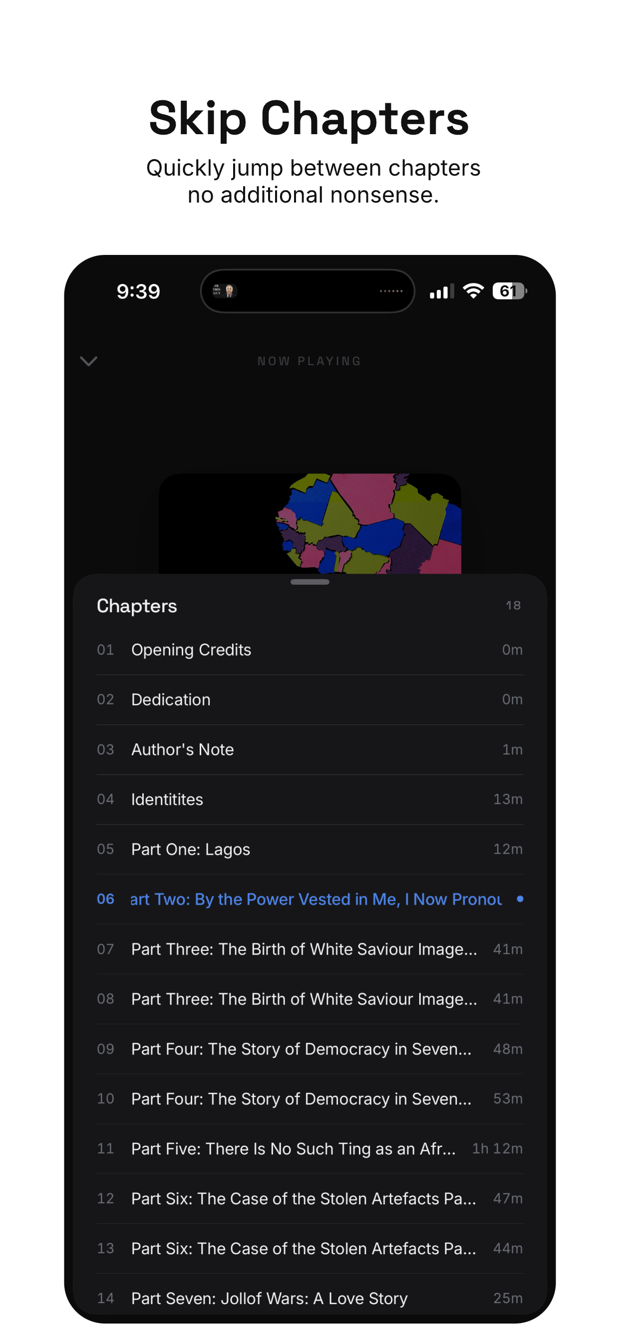 mnml: audiobook player screenshot 4