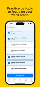Swedish Civics Citizenship screenshot