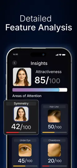 Face Rating AI Looks Analyser iPhone Ekran Görüntüsü 3