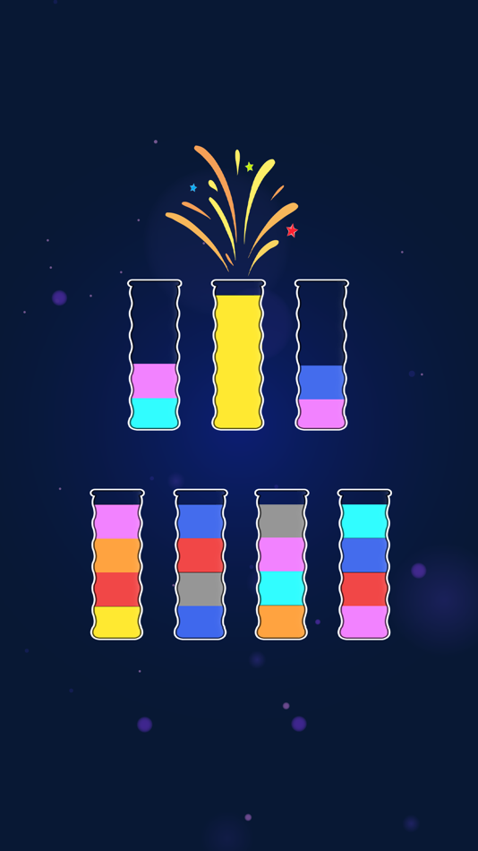 #1. Water Color Sort Quest (iOS) By: Toi Nguyen