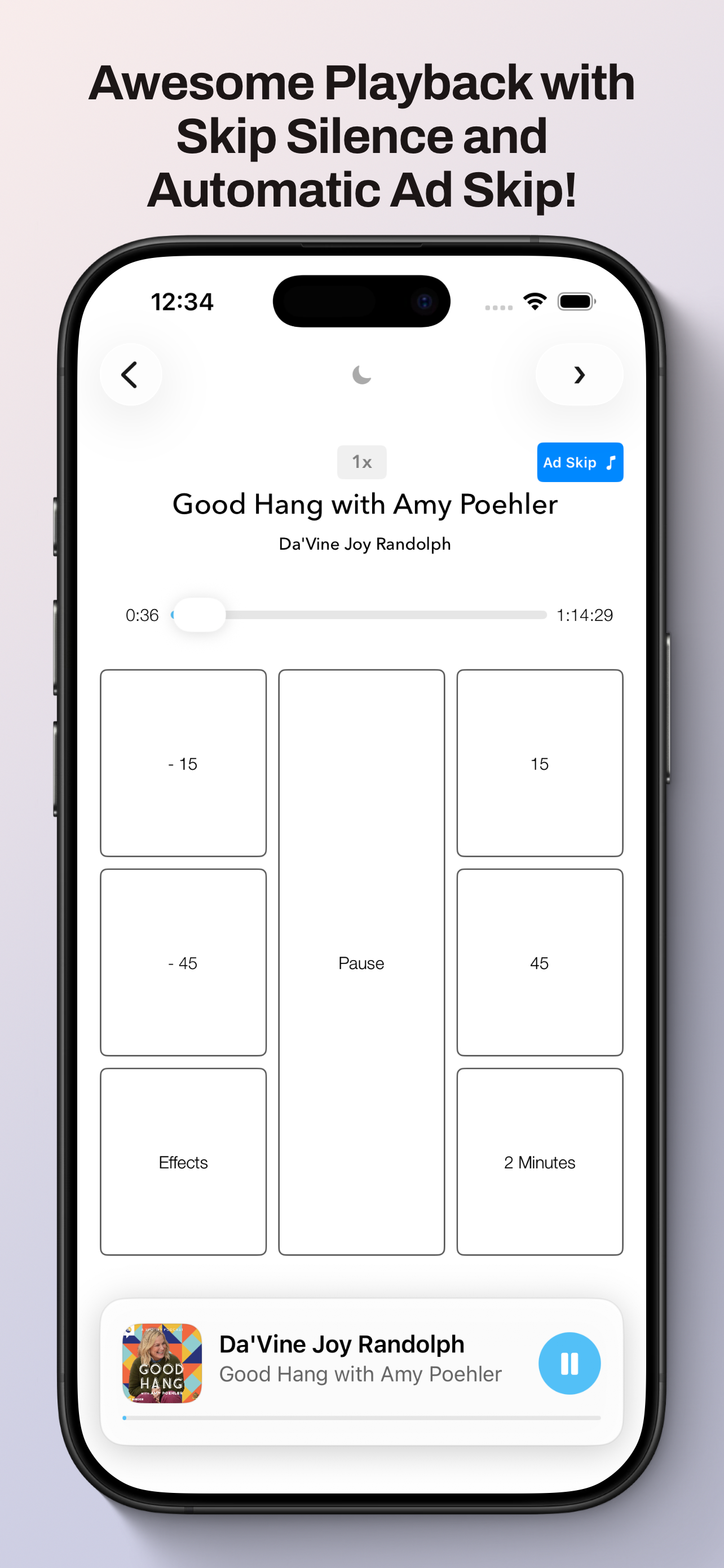 SkipCast: Podcast Player