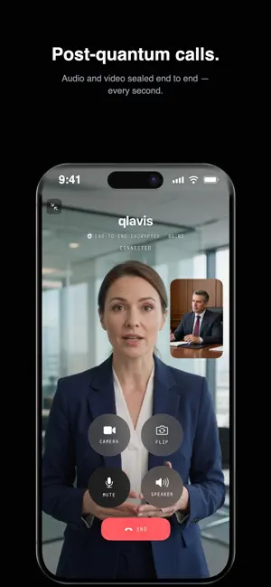 Qlavis: Post-Quantum Messenger screenshot 3