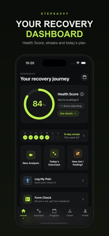 StepSavvy: Gait Analysis & PT Screenshot 1 of 10