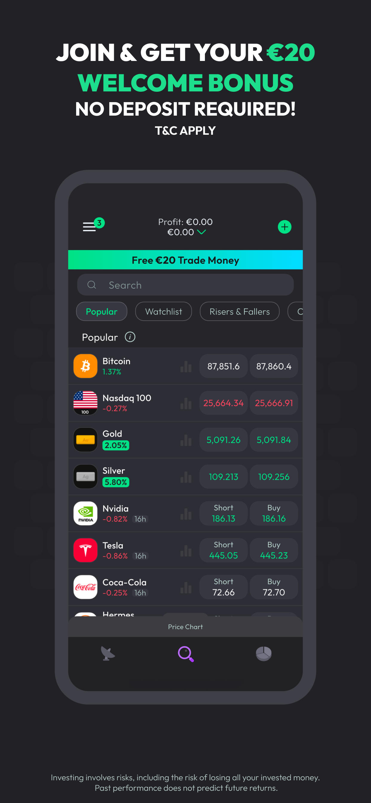 50K: Trading App