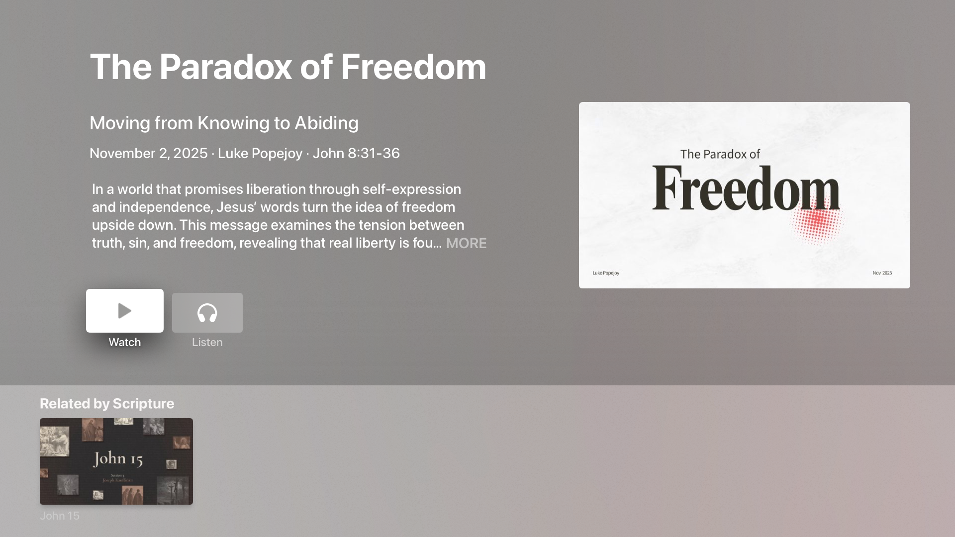 Restoration Triad App screenshot 7
