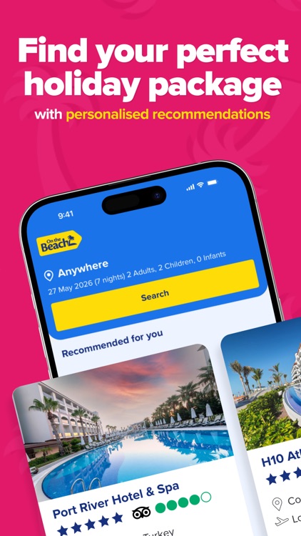 On the Beach Holiday App screenshot-0