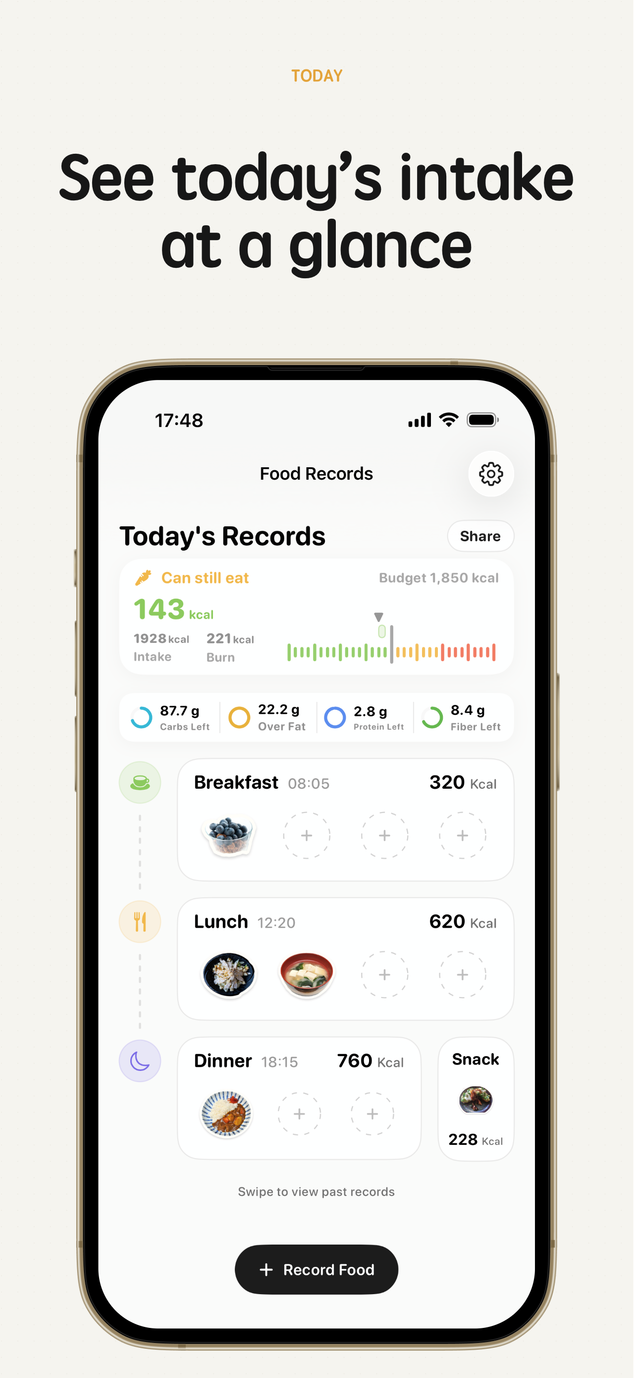 MorselMemo - Easy food log screenshot 3