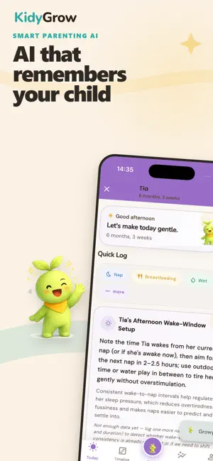 KidyGrow: Smart Parenting AI screenshot 1
