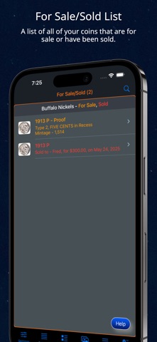 Buffalo Nickel iPhone screenshot
