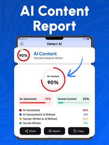 AI Detector, Humanize AI Text iPad screenshot