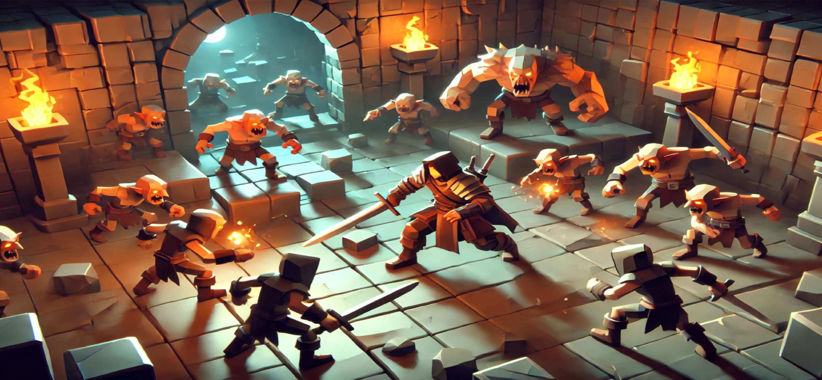 Hero Battle: Goblin Clash screenshot 5
