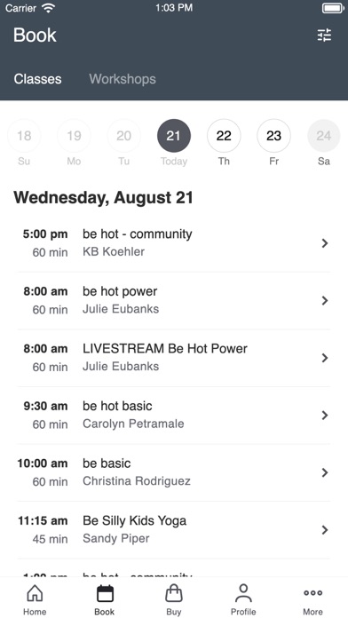Be Yoga - Atlanta Screenshot