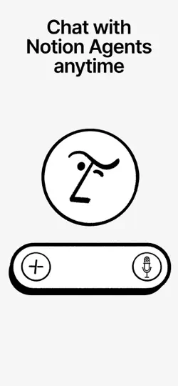 Notion Agents iPhone Ekran Görüntüsü 1