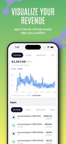 AdRev - AdMob Earnings Tracker screenshot