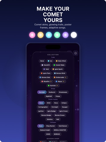 Nebula Glide: Space Arcade iPad screenshot