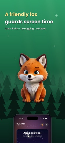 FoxTime: Screen Time Blocker Screenshot 1 of 5