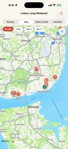 TripAI iPhone screenshot