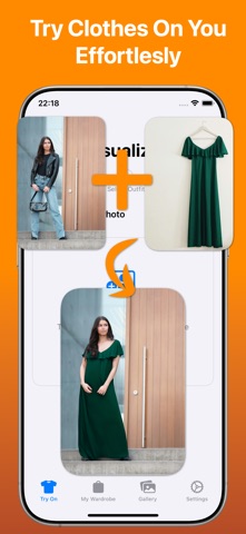 FashFit: AI Clothes Try On iPhone screenshot