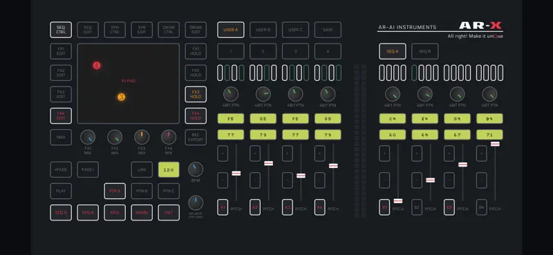 AR-X Groovebox screenshot 1 of 6