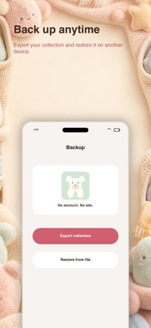 Plush Bean Tracker Screenshot 5 of 5