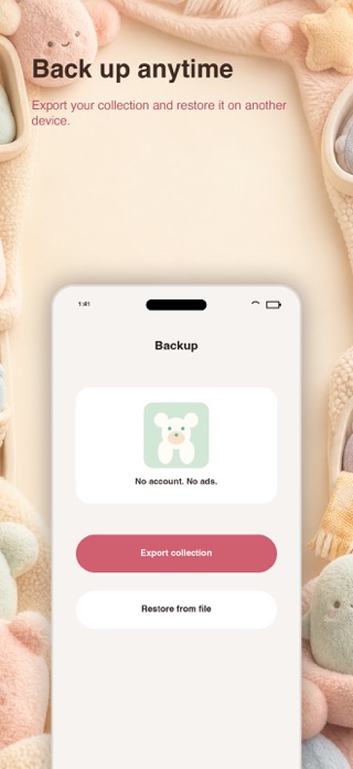 Plush Bean Tracker Screenshot 5 of 5