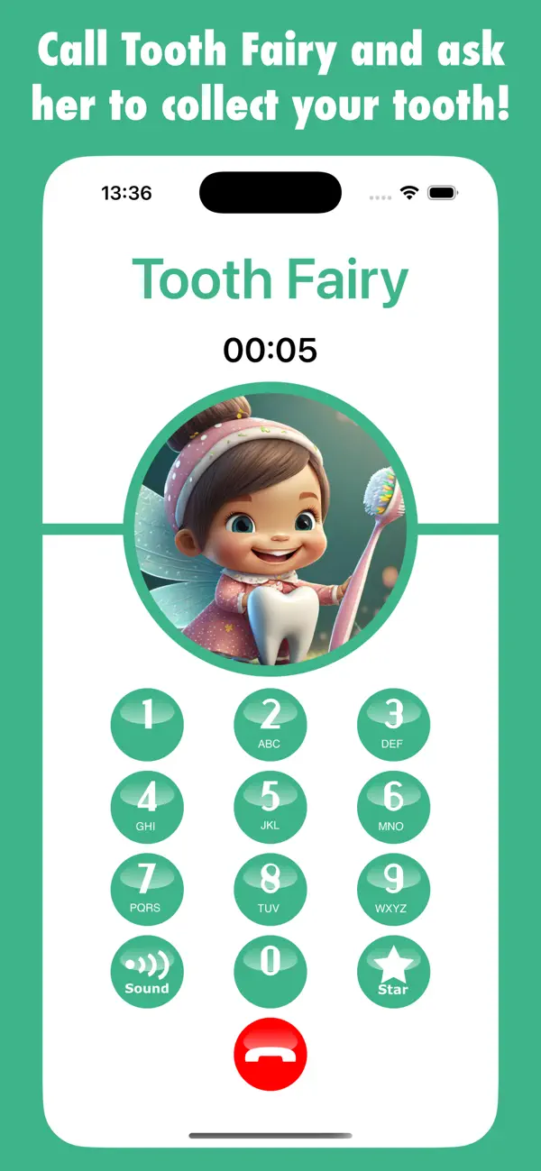 Screenshot #1 pour Tooth Fairy Call & Message