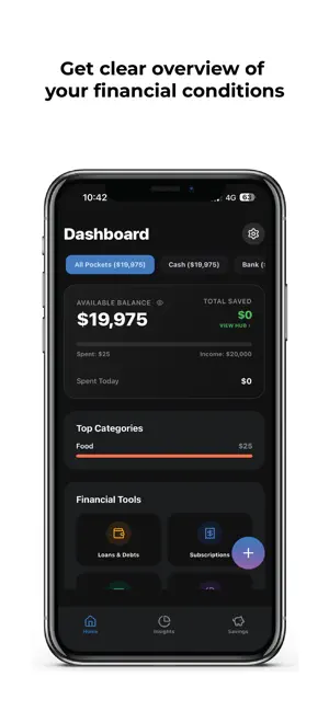 Pocket: Finance Tracker screenshot 1