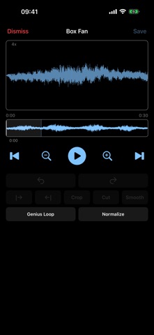 White Noise Recorder iPhone screenshot