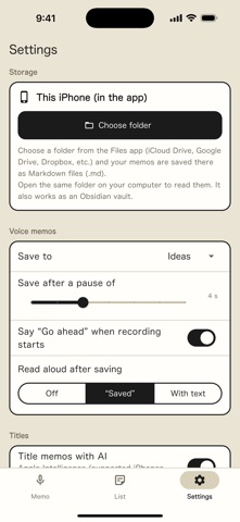 memomem: Voice Memo & Journal screenshot 6