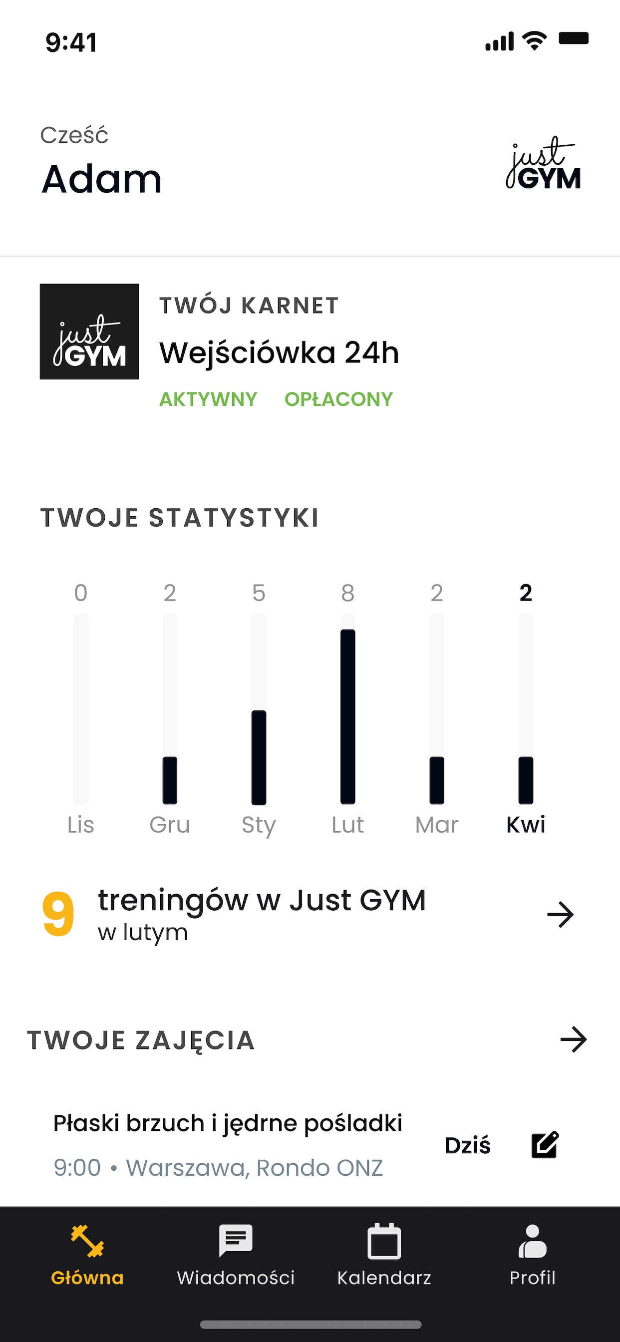Screenshot 2 of Just GYM