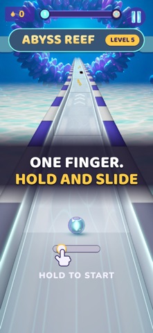 Hollowline: Tunnel Ball Rush screenshot 2