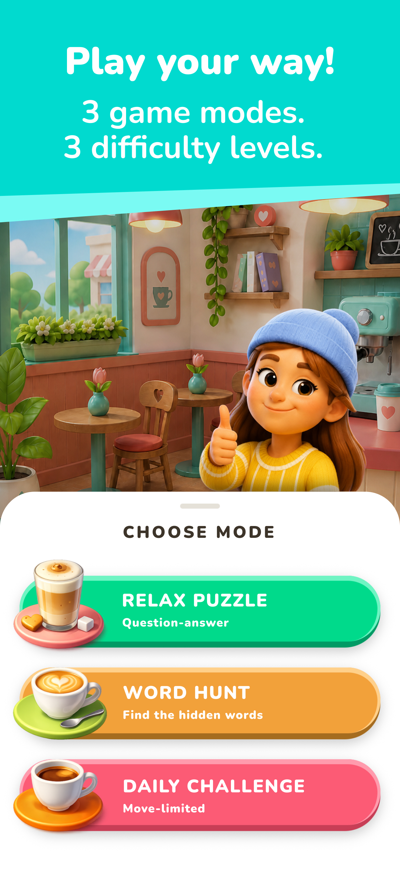 Slide Cafe - Word Game screenshot 5