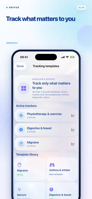 ORIVUE: Meds & Health Tracker screenshot 4