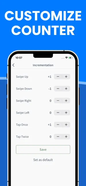 Swipe Tally Counter screenshot 3