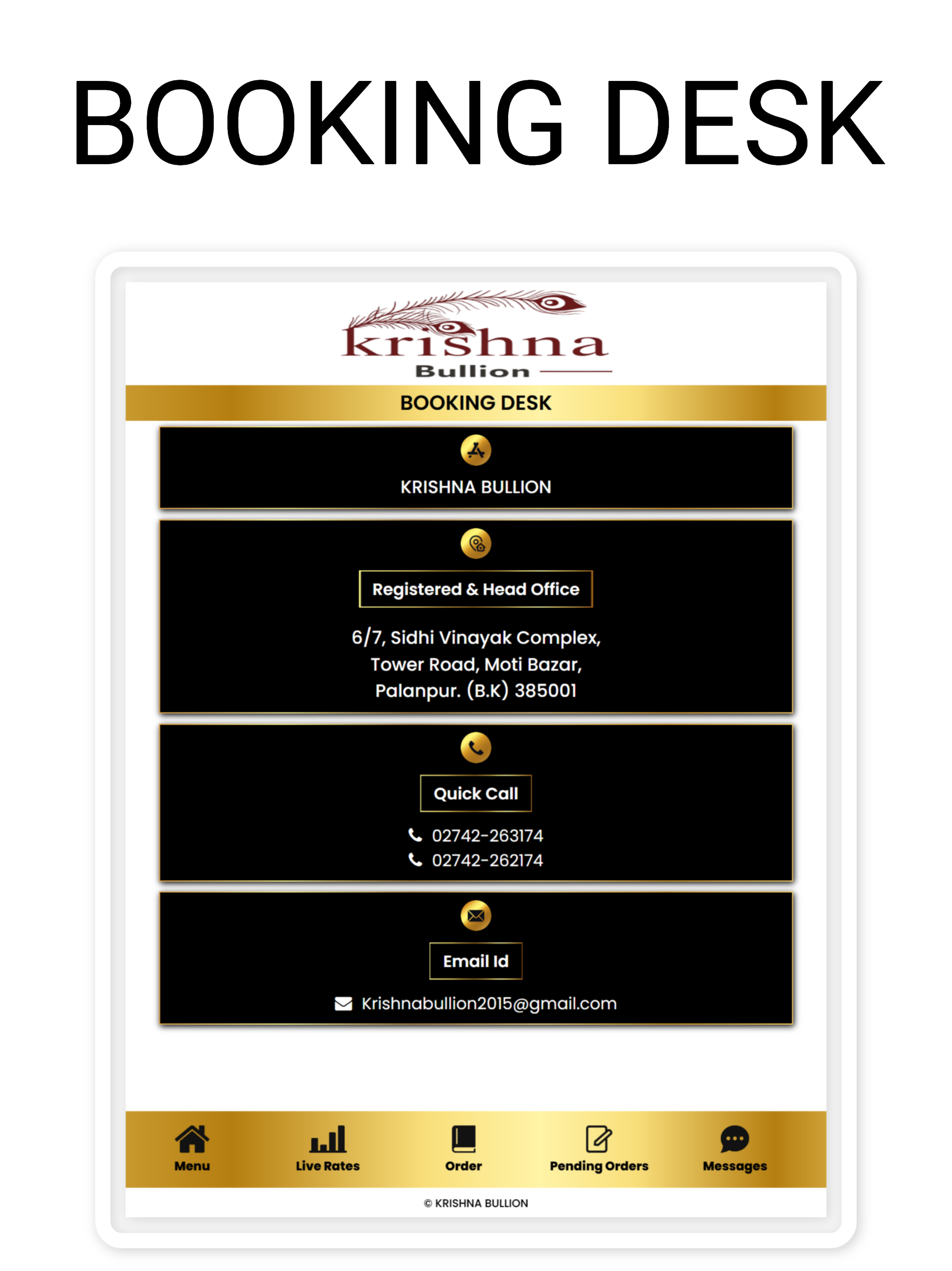 KBR - Krishna Bullion