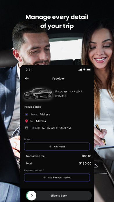 Bookinglane Chauffeur Service Screenshot