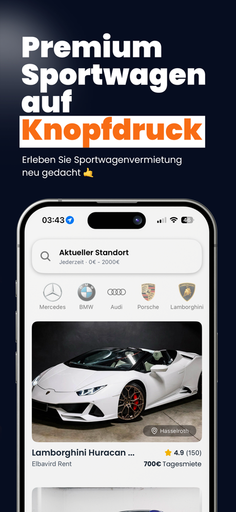 Drivable | Sportwagen mieten screenshot 1