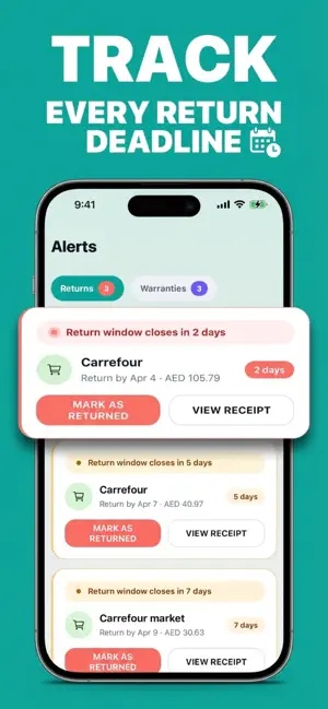 ReceiptSnap: Scan & Track screenshot 1