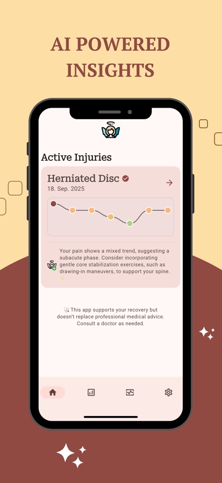 Thery - Injury & Pain Tracker screenshot 1