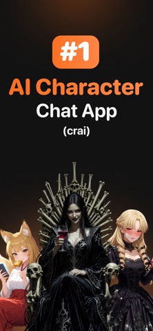 CRAI - Chat with AI Characters iPhone screenshot